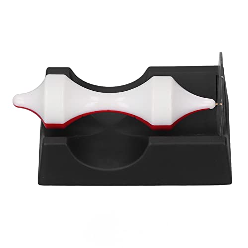 HEEPDD Magnetisches Schwebendes Gyroskop, Pädagogisches und Dekoratives Bastelmodell, Magnetisches Schwebespielzeug für Stressabbau und Unterricht (rot-Weiss) von HEEPDD