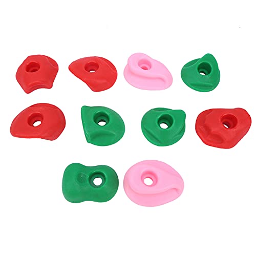 HEEPDD Pe Plastik Großer Klettern Hält EIN Langes Lebensdauer von 10 PCs für Kletterer -Enthusiasten (Kleine 10 Packungen) von HEEPDD
