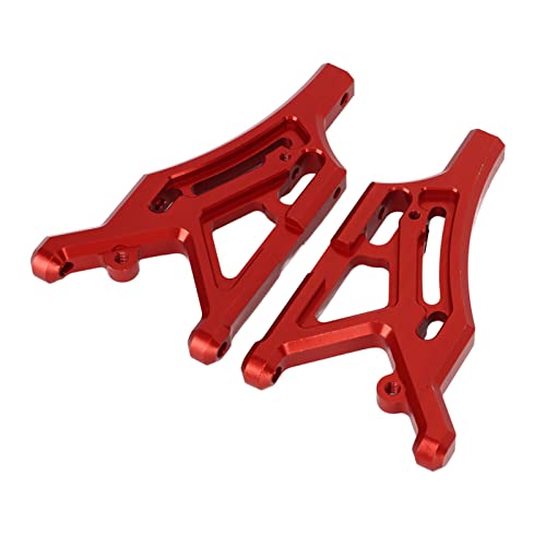 HEEPDD RC-Vorderradaufhängung, Schönes Aussehen, Robuster und Langlebiger RC-Car-Frontschwingarm für 1/8 RC-Car (Rot) von HEEPDD