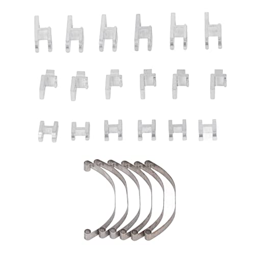 HEEPDD Stoßdämpferteile RC Stoßdämpfer, Zubehör für RC-Stoßdämpfer, professionelles Zubehör aus Aluminiumlegierung, fein für Auto 1/16 RC (#2) von HEEPDD