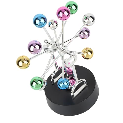 Physik Wissenschaft Balance Pendel Ball Swing Stick Batteriebetriebene Schreibtischdekoration für Wohnzimmer Schlafzimmer Kunststoff Physik Wissenschaft Balance Pendel Ball Swing Stick Batteriebetriebene Schreibtischdekoration für Wohnzimmer Schlafzimmer Kunststoff von HEEPDD