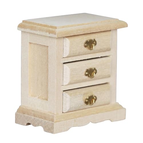 1/12 Holz Nachttisch Für Puppenhäuser Szenendekoration Mit Funktionaler Schubladen Miniaturmöbel Craft Project Project Project Project Project Project Project Project Project Project Project Project von HEEZOU