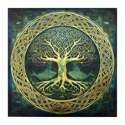 HEEZOU Divinationen Tischdecke Kaninchen Mondmuster Astrologie Tarotkarte Tischdecke Altars Stoff Göttlichkeit Brettspiel Accessoire HEEZOU Divinationen Tischdecke Kaninchen Mondmuster Astrologie Tarotkarte Tischdecke Altars Stoff Göttlichkeit Brettspiel Accessoire von HEEZOU