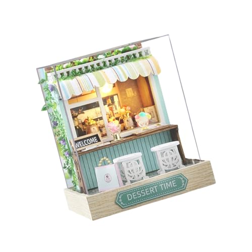 HEEZOU Hölzerne Miniaturlandschaftsgebäude Set Szenen Assembly Kits Für Hand Auf Fähigkeit Handwerk Projekt Hausmodell Home Ornament Craft Project Projection Für Erwachsene Kinder HEEZOU Hölzerne Miniaturlandschaftsgebäude Set Szenen Assembly Kits Für Hand Auf Fähigkeit Handwerk Projekt Hausmodell Home Ornament Craft Project Projection Für Erwachsene Kinder von HEEZOU