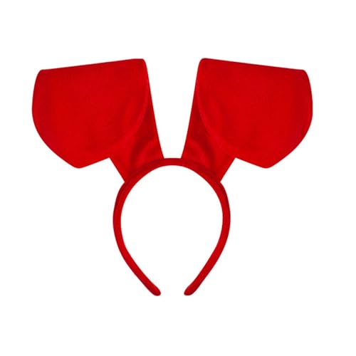 HEEZOU Hundeohr Hair Hoop Kostümzubehör Kopfbedeckung Make Up Dekorationen Requisiten Plüsch Haarthaar Band Halloween Stirnband von HEEZOU