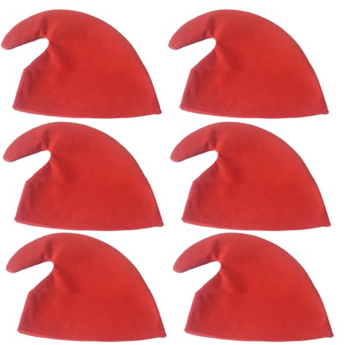 HEEZOU Set Von 6 Weihnachts Elfen Kostümhüte Für Männer Und Frauen Farbenfrohe Kappen Für Ferienfeierlichkeiten Handgefertigte Cosplay Requisiten HEEZOU Set Von 6 Weihnachts Elfen Kostümhüte Für Männer Und Frauen Farbenfrohe Kappen Für Ferienfeierlichkeiten Handgefertigte Cosplay Requisiten von HEEZOU