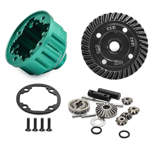 HEEZOU Upgrade Fernbedienungsauto Mit Einem Robusten Metallstahl Heckdifferential 37/13T Für Eine Bessere Kontrolle von HEEZOU