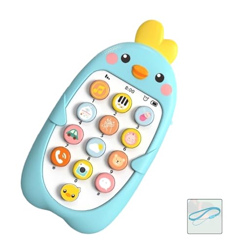 Interaktives Lernmusikspielzeug Für Kleinkind Mit Presseberührung Und Mehrfacher Musikmodus ABS Telefon Für Kinder Baby Telefon Mit Musik von HEEZOU