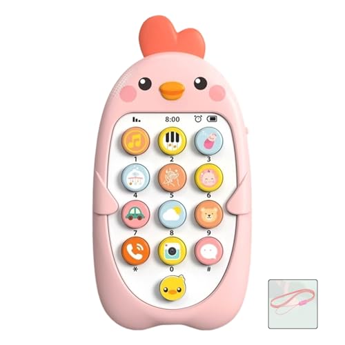 Interaktives Lernmusikspielzeug Für Kleinkind Mit Presseberührung Und Mehrfacher Musikmodus ABS Telefon Für Kinder Baby Telefon Mit Musik von HEEZOU