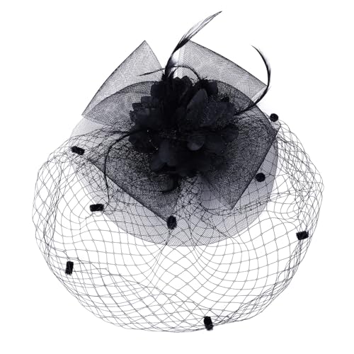 Stilvoller Tüll-Haarclip für Damen, leichtes Design, Kopfschmuck für verschiedene Outfits, Anlässe, Party-Haarspange mit weichem Tüll-Design von HEEZOU