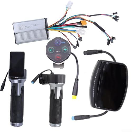 Elektroroller-Controller mit TF901 LCD-Display und 4-poligem Schalter für verbesserte Leistung (901 Gasgriff) von HEIBTENY