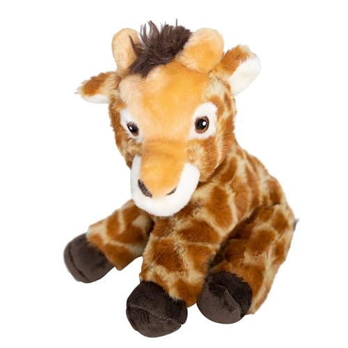 HEITMANN DECO - PET Plüschtier Giraffe - 20cm - Nachhaltig - aus 100% Recyclingmaterial von HEITMANN DECO