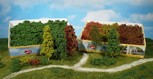 Heki Laubbäume und Sträucher, 15 Stück, herbstlich Heki Laubbäume und Sträucher, 15 Stück, herbstlich von HEKI
