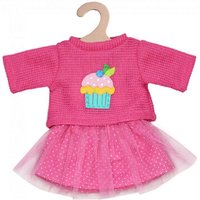 HELESS 1050 Puppen-Pullover und Tüllrock "Cupcake", klein, Gr. 28-35 cm HELESS 1050 Puppen-Pullover und Tüllrock "Cupcake", klein, Gr. 28-35 cm von HELESS