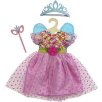 HELESS 1440 Puppenkleid Prinzessin Lillifee mit Glitzerkrone und Augenmaske, 3-teilig, Gr. 28-35 cm HELESS 1440 Puppenkleid Prinzessin Lillifee mit Glitzerkrone und Augenmaske, 3-teilig, Gr. 28-35 cm von HELESS