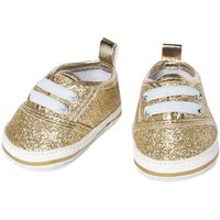 HELESS 1461 Puppen-Glitzer-Sneakers, gold, Gr. 30-34 cm HELESS 1461 Puppen-Glitzer-Sneakers, gold, Gr. 30-34 cm von HELESS
