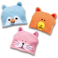 HELESS 1512 Lustige Puppen-Tiermütze, klein, Gr. 28-35 cm von HELESS