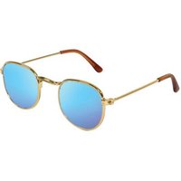 HELESS 153 Puppen-Sonnenbrille, gold, blau verspiegelt von HELESS