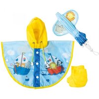 HELESS 172 Puppen-Regencape mit Puppenschirm und Regenstiefeln, Gr. 35-45 cm HELESS 172 Puppen-Regencape mit Puppenschirm und Regenstiefeln, Gr. 35-45 cm von HELESS