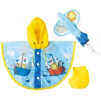 HELESS 175 Puppen-Regencape mit Puppenschirm und Regenstiefeln, Gr. 28-35 cm HELESS 175 Puppen-Regencape mit Puppenschirm und Regenstiefeln, Gr. 28-35 cm von HELESS