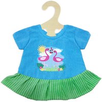 HELESS 1810 Fair Trade Puppen-Kleid "Flamingo", klein, Gr. 28-35 cm HELESS 1810 Fair Trade Puppen-Kleid "Flamingo", klein, Gr. 28-35 cm von HELESS