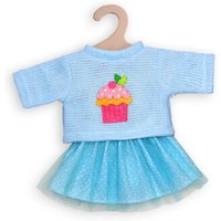 HELESS 2050 Puppen-Pullover und Tüllrock "Cupcake", Gr. 35-45 cm von HELESS