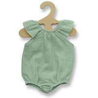 HELESS 2413 Puppen-Body mit Rüschen aus 100 % Bio-Baumwolle, mint, Gr. 35-45 cm von HELESS
