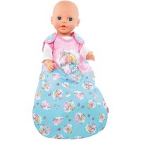 HELESS 2994 Puppen-Schlafsack "Einhorn Emil & Fee Emma", Gr. 35-50 cm von HELESS