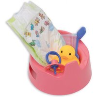 HELESS 804 Puppen-Nachttopfset mit Zubehör, Ø 15 cm HELESS 804 Puppen-Nachttopfset mit Zubehör, Ø 15 cm von HELESS