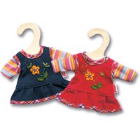 HELESS 9510 Puppen-Peppiges Kleid mit T-Shirt, mini, Gr. 20-25 cm HELESS 9510 Puppen-Peppiges Kleid mit T-Shirt, mini, Gr. 20-25 cm von HELESS
