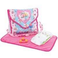 HELESS 978 Puppen-Wickeltasche "Einhorn Emil & Fee Emma" und Wickelzubehör von HELESS