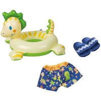 Puppen-Dino-Schwimmset, Gr. 35-45 cm von HELESS