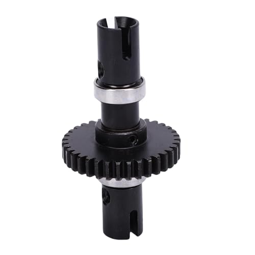 HELEVIA 35T Center Differential Locker Gear Diff Spulenersatz für Arrma 1/7 6s Verstöße Typhon Aluminiumlegierung (Schwarz) von HELEVIA