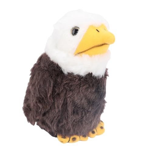 HELEVIA Bald Eagle Plüschspielzeug, 17 cm Hoher Lebensechter Süßes Weiches Plüsch -Adler -Stofftier Zur Dekoration HELEVIA Bald Eagle Plüschspielzeug, 17 cm Hoher Lebensechter Süßes Weiches Plüsch -Adler -Stofftier Zur Dekoration von HELEVIA