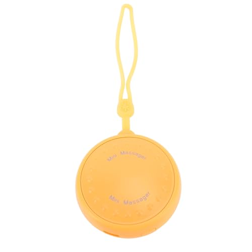 HELEVIA Handspielzeug für Handheld -Stressabbau, Wiederaufladbare Auto -Timer 265 Farbenlichter, Tragbares Vibrationsangst -Relief -Spielzeug für Zuhause, Büro (Orange) von HELEVIA