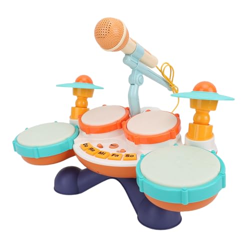HELEVIA Kleinkinder Musiktrommel mit Leichtem, Multifunktionalem Baby Beat Drum Musical Instrument Kit für Spiel und Frühe Bildung HELEVIA Kleinkinder Musiktrommel mit Leichtem, Multifunktionalem Baby Beat Drum Musical Instrument Kit für Spiel und Frühe Bildung von HELEVIA