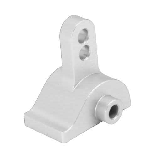 HELEVIA RC Hinterachse Link Risers für SCX10 III AR45P LCG 1/10 RC -Autoachse Legierung Metall Heck Anti -Squat -Halterung (Silber) von HELEVIA