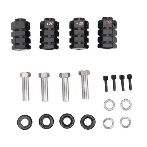 HELEVIA RC Messing Extended Combiner 1/10 Skala Internal Lock Nut Design RC Wheel Hubs Extension Adapter Combinerer HELEVIA RC Messing Extended Combiner 1/10 Skala Internal Lock Nut Design RC Wheel Hubs Extension Adapter Combinerer von HELEVIA