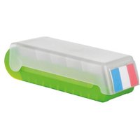 HELIT H6901159 Lernkartei und Aufbewahrungsbox "the beebox" DIN A7 quer - limette transluzent HELIT H6901159 Lernkartei und Aufbewahrungsbox "the beebox" DIN A7 quer - limette transluzent von HELIT