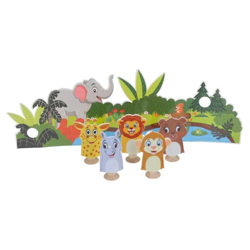 HEMOTON 1 Satz Fingerpuppen aus Filz für interaktives Interaktive Spielzeuge handpuppen Fingerpuppenspielzeug Hand-Fingerpuppen- Tierpuppen Holz HEMOTON 1 Satz Fingerpuppen aus Filz für interaktives Interaktive Spielzeuge handpuppen Fingerpuppenspielzeug Hand-Fingerpuppen- Tierpuppen Holz von HEMOTON