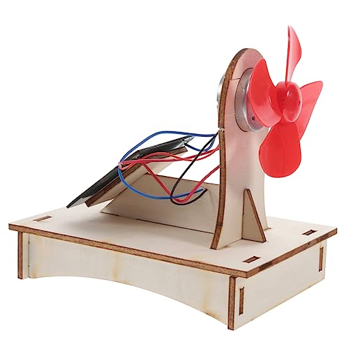 HEMOTON Solar-Spielzeug-Set Solar-holzspielzeug Zum Zusammenbauen Heimwissenschaft Lernspielzeug Kinderspielzeug Wissenschafts-Experiment-Kits Für Kinder von HEMOTON