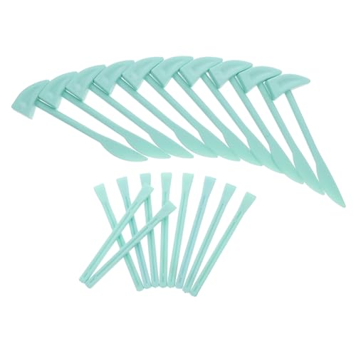 10 Sets Grabwerkzeuge Für Spielzeugwerkzeuge Werkzeugsatz Für Kleine Grabbürste Plastikhämmer Für Kleiner Hammer Für Werkzeugsätze Hammer Grabsatz Himmelblaues PVC HEMOTON von HEMOTON
