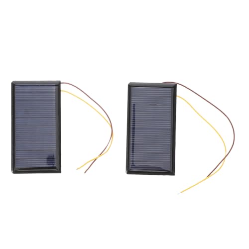 HEMOTON 2-teiliges 5-v-solar-kit Mini-solarpanel Für Projekte Lernspielzeug Outdoor-ausrüstung von HEMOTON