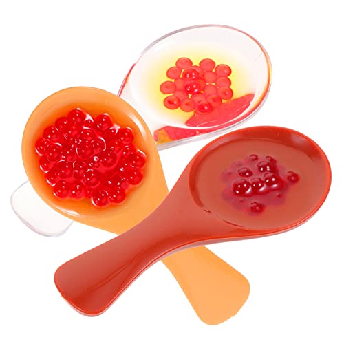 3St Bonbon-Modell Mini- Kinderspielzeug Zubehör für Puppenhäuser küchenspielzeug für Kitchen Toys for dekoringe Essen Spielzeugküchenzubehör PVC HEMOTON von HEMOTON