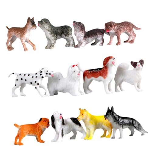HEMOTON 1 Miniatur-Hundemodell kinderspielzeug Toys hundenapf Set hundegeschenke Tiere Bauernspielzeug Dackel Mini-Hundespielzeug Ausstellungsmodell für Hunde Vinyl HEMOTON 1 Miniatur-Hundemodell kinderspielzeug Toys hundenapf Set hundegeschenke Tiere Bauernspielzeug Dackel Mini-Hundespielzeug Ausstellungsmodell für Hunde Vinyl von HEMOTON