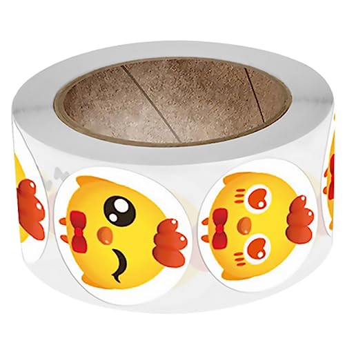 HEMOTON 1 Rolle 500 Stück Etikettenaufkleber Kükenaufkleber Box Dekoration Tag Aufkleber Blumenaufkleber Küken Aufkleber Küken Osteraufkleber Papier Gelb HEMOTON 1 Rolle 500 Stück Etikettenaufkleber Kükenaufkleber Box Dekoration Tag Aufkleber Blumenaufkleber Küken Aufkleber Küken Osteraufkleber Papier Gelb von HEMOTON