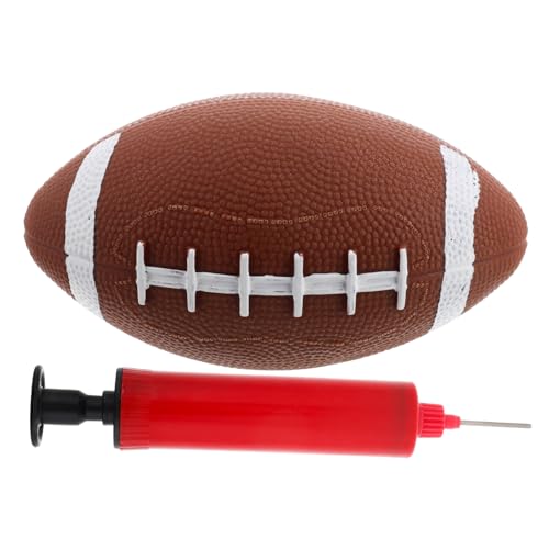 HEMOTON 1 Satz Aufblasbares Rugby- Cartoon- Fußball Kleine Produktionsspielzeuge Amerikanischer Fußball Fußball Bastelspielzeug Bildungsspielzeug Chocolate PVC HEMOTON 1 Satz Aufblasbares Rugby- Cartoon- Fußball Kleine Produktionsspielzeuge Amerikanischer Fußball Fußball Bastelspielzeug Bildungsspielzeug Chocolate PVC von HEMOTON