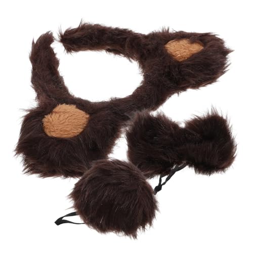 HEMOTON 1 Satz Bärenkostüm Ohren tragen Welpenohren Hundestirnband Kuh - Stirnband Kostüme Kostümzubehör Verkleidungsaccessoires Cosplay - Stirnbänder Bär Cosplay Stirnband Stoff Dark Brown HEMOTON 1 Satz Bärenkostüm Ohren tragen Welpenohren Hundestirnband Kuh - Stirnband Kostüme Kostümzubehör Verkleidungsaccessoires Cosplay - Stirnbänder Bär Cosplay Stirnband Stoff Dark Brown von HEMOTON