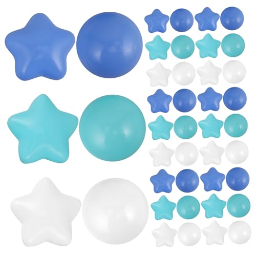 HEMOTON Kinderspiel - 100 Stück Kunststoff Babygrubenspielzeug Crush Für Kleinkinder Ideal Für Drinnen Und Draußen von HEMOTON