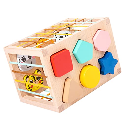 HEMOTON 1 Satz Cesare- Formspielzeug Für Kleinkinder 1-3 Formsortierspielzeug Für Kleinkinder 1-3 Holzspielzeug Aktivitätswürfel Aus Holz Spielzeugblöcke Formsortierer Hölzern HEMOTON 1 Satz Cesare- Formspielzeug Für Kleinkinder 1-3 Formsortierspielzeug Für Kleinkinder 1-3 Holzspielzeug Aktivitätswürfel Aus Holz Spielzeugblöcke Formsortierer Hölzern von HEMOTON